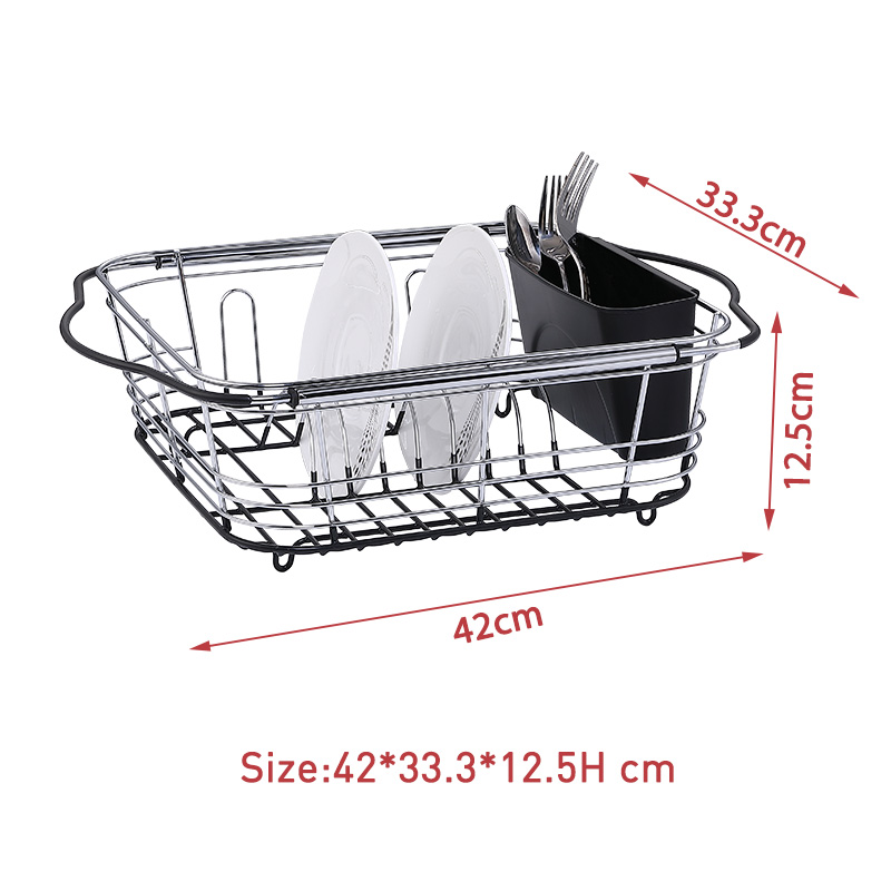 Expandable Multifunctional Dish Drying Rack