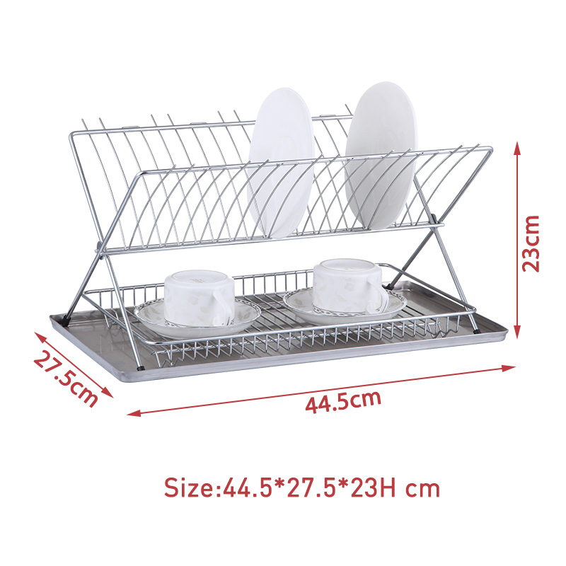 Folding Space Saver Dish Rack