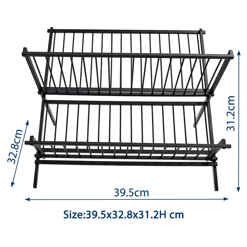 Foldable Aluminum Dish Drying Rack