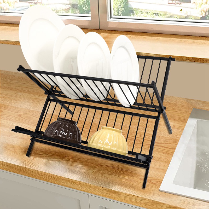 Foldable Aluminum Dish Drying Rack