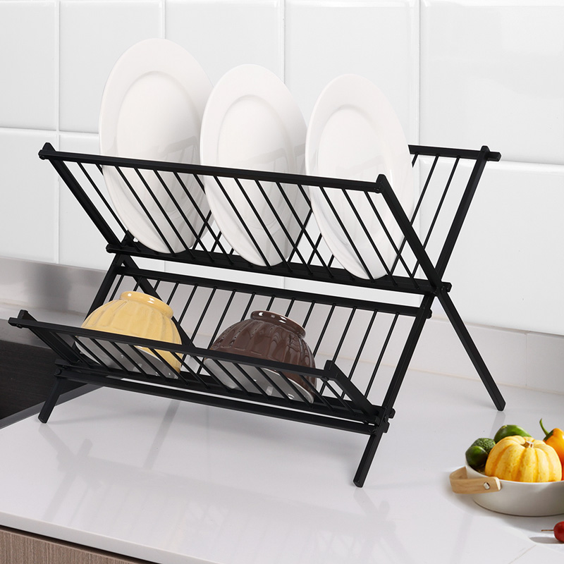 Foldable Aluminum Dish Drying Rack