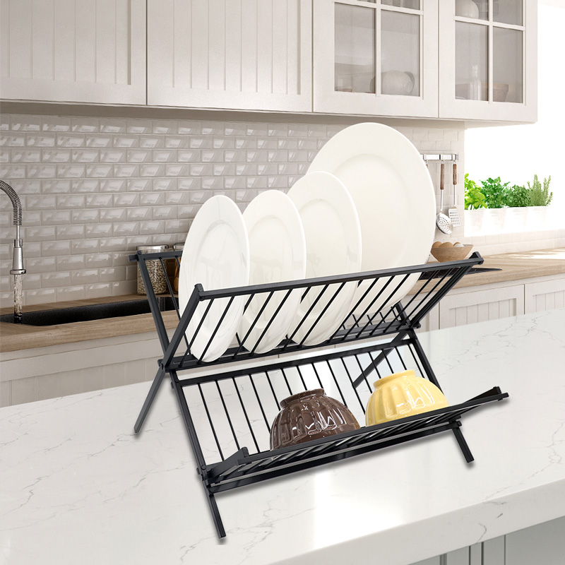 Foldable Aluminum Dish Drying Rack