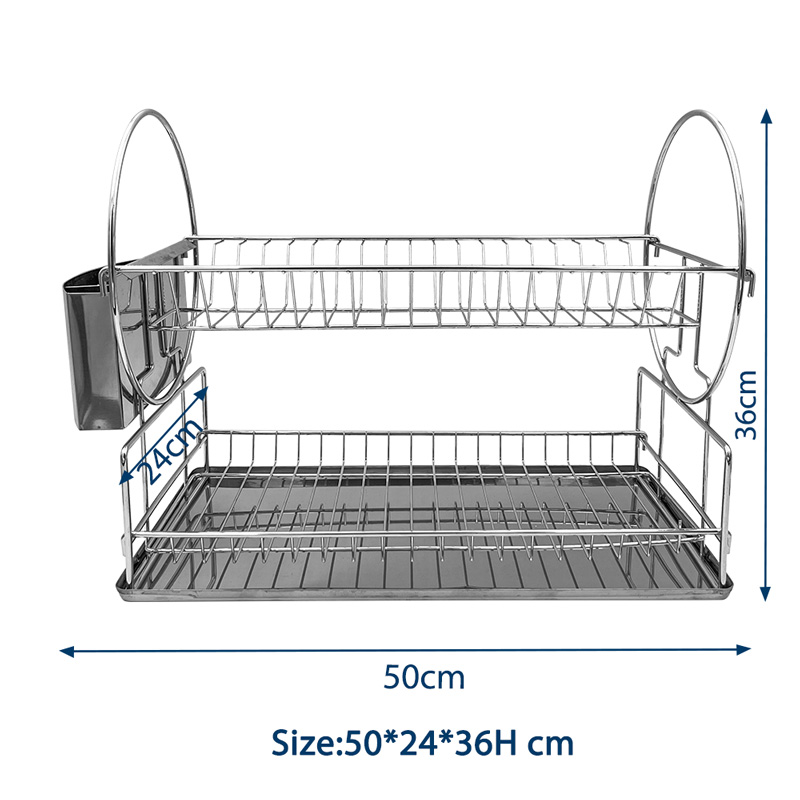 Stainless Steel Detachable Dish Strainer Rack