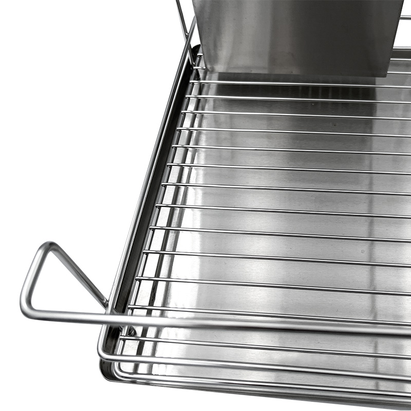 Stainless Steel Double Tier Dish Drying Rack