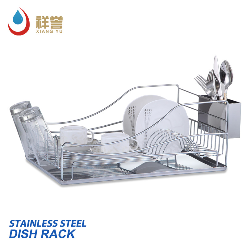 Stainless Steel Dish drainer with Holder