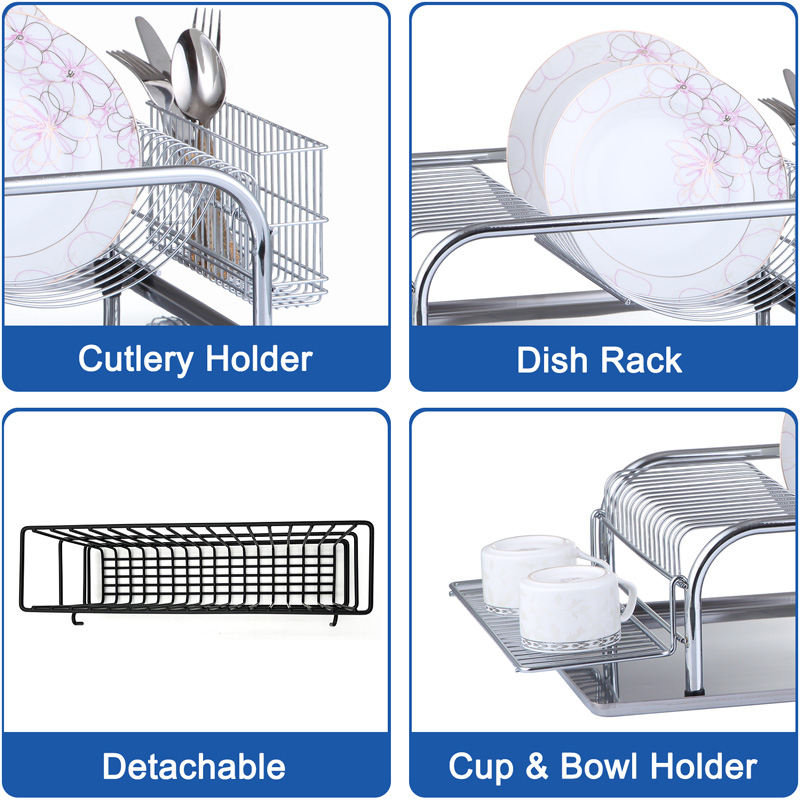 Stainless Steel Kitchen Dish Drying Rack