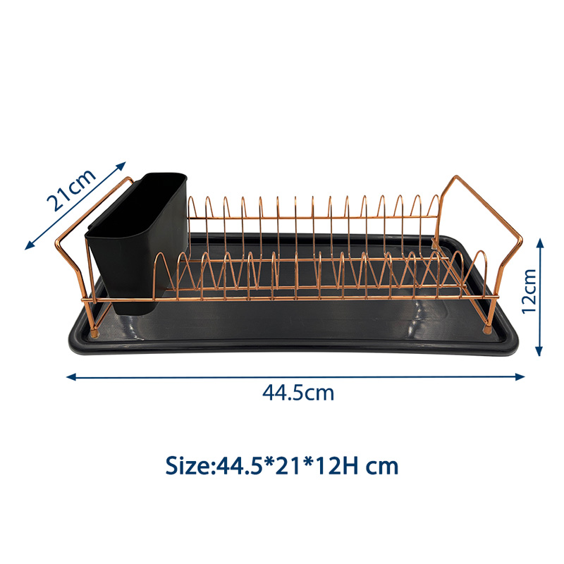 Kitchen Drying Rack with a Cutlery Holder