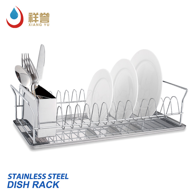 Kitchen Drying Rack with a Cutlery Holder