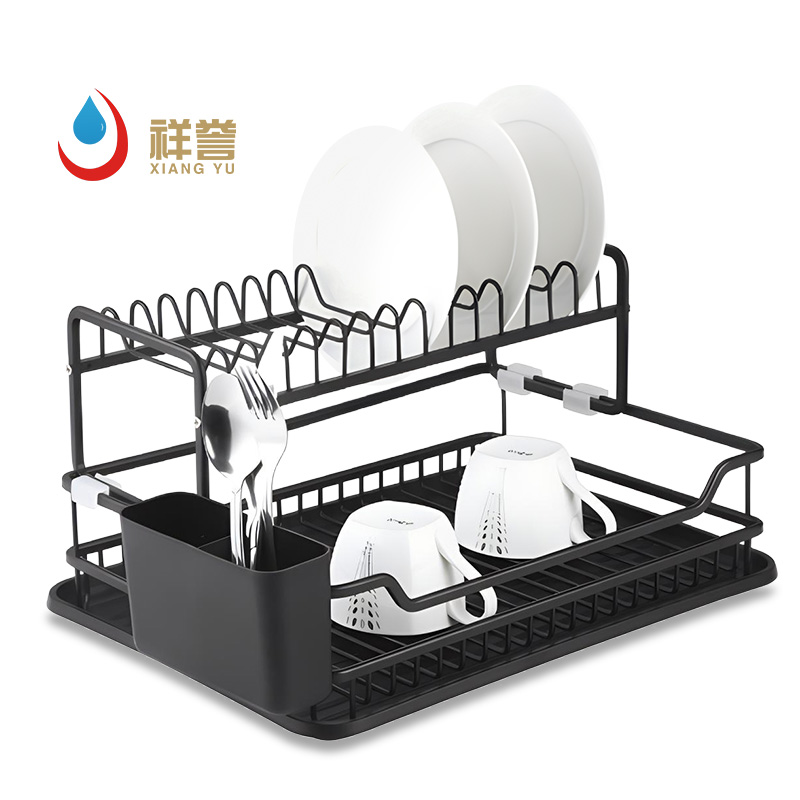 Aluminium Double Layer Dish Rack