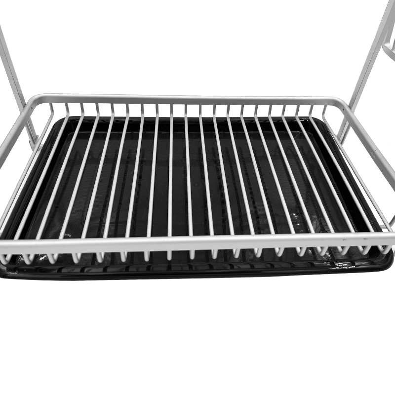 2 Layer Kitchen Dish Plate Rack