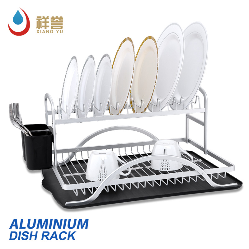 Multifunctional Double Layer Storage Sink Rack