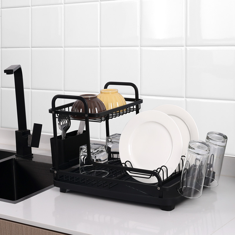 Aluminum Large Capacity Dish Rack