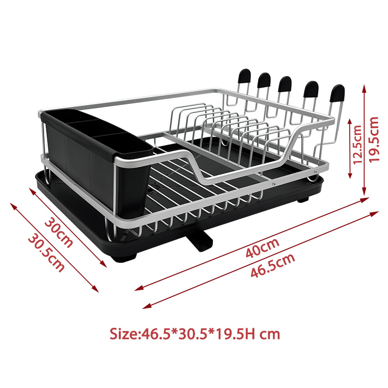 Aluminium Stand Dish Drying Rack