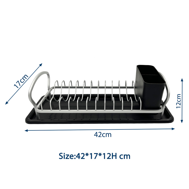 Aluminium Space Saving Dish Rack