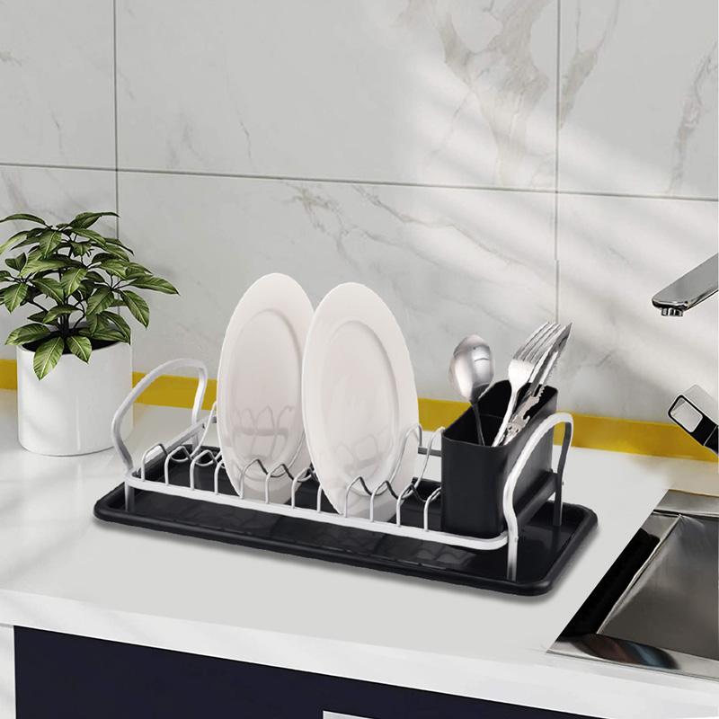 Aluminium Space Saving Dish Rack