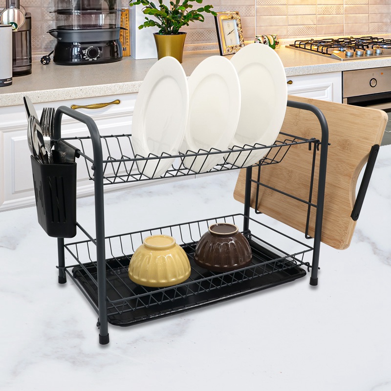 2 Tier Rust Proof Dish Rack