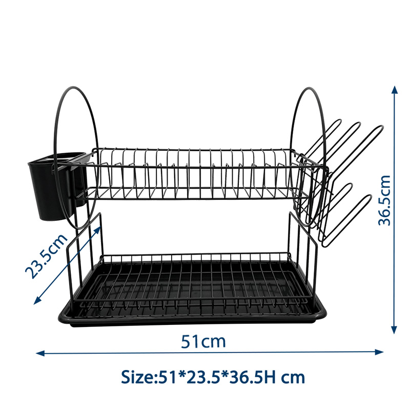 Kitchen 2 Tier Small Dish Racks