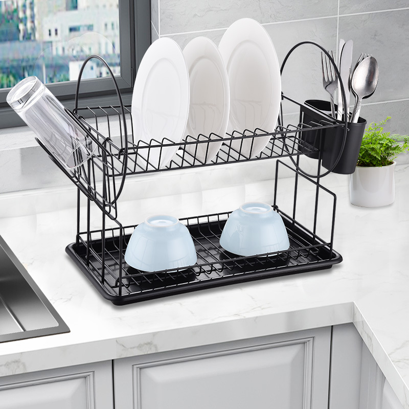 Kitchen 2 Tier Small Dish Racks