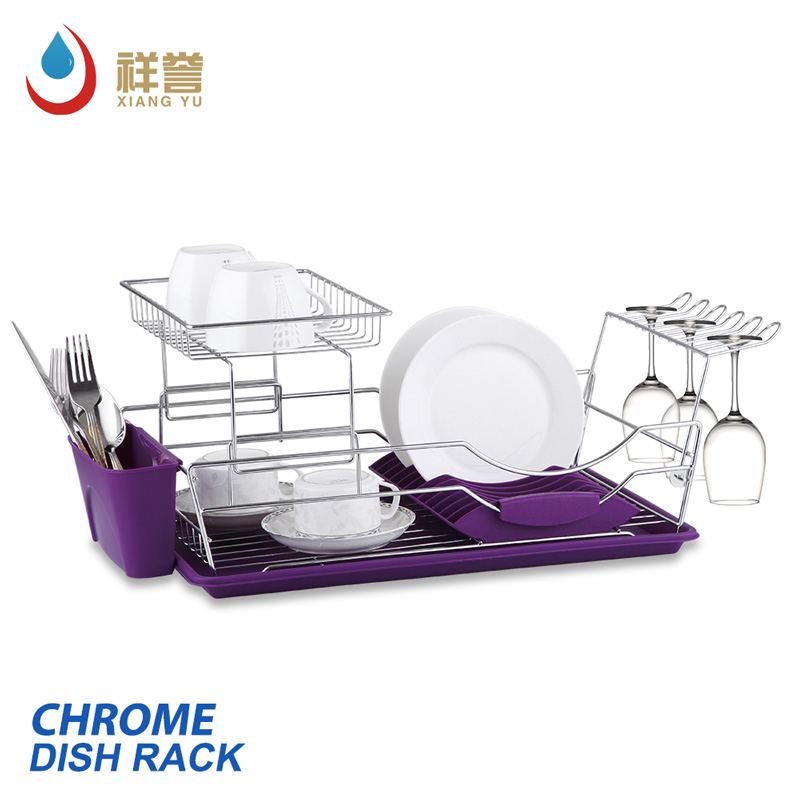 2 Tier Rust Resistant Dish Drainer