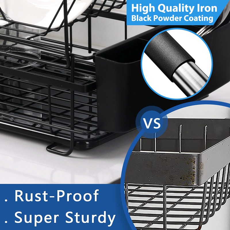 Space Saving Detachable Tableware Rack