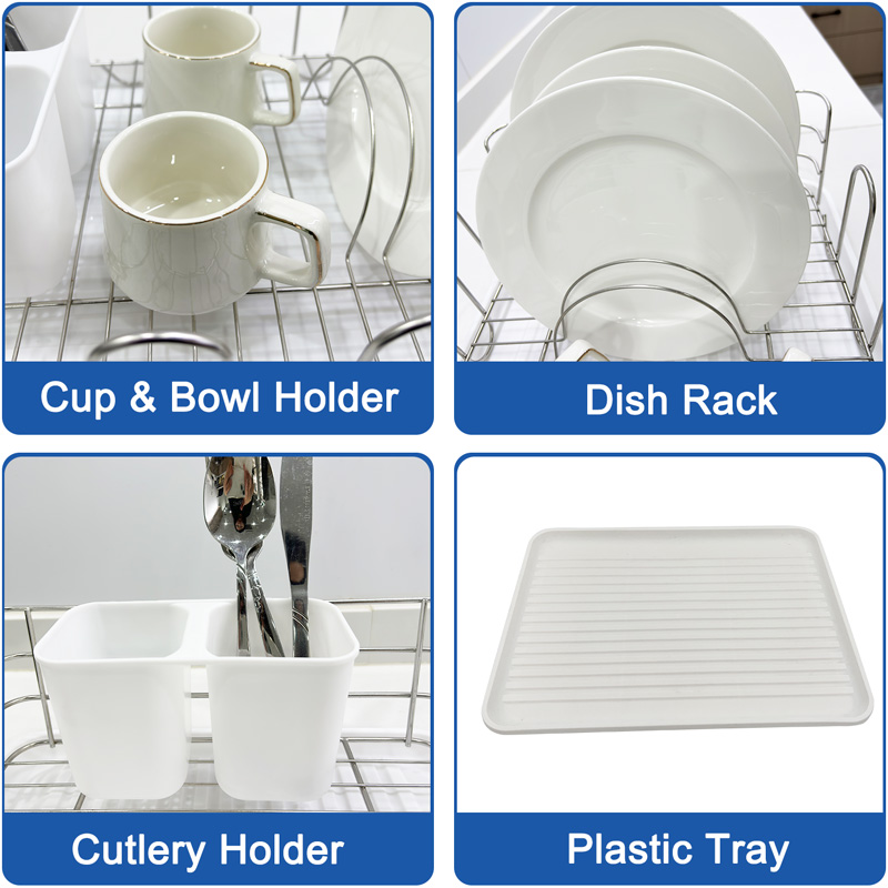 Compact Modern Dish Drying Rack