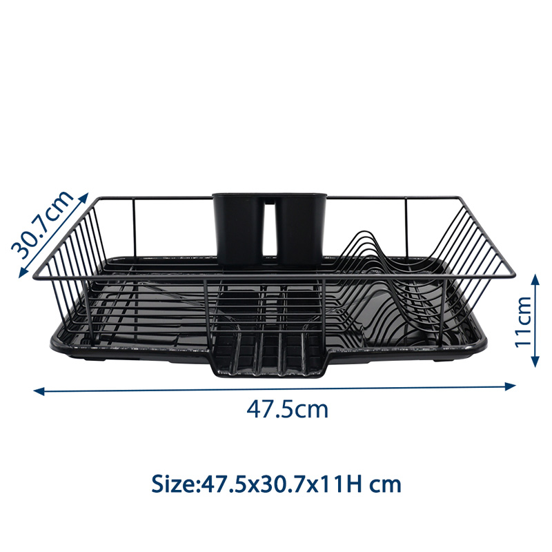 Metal Dish Rack Drainer with Drying Board