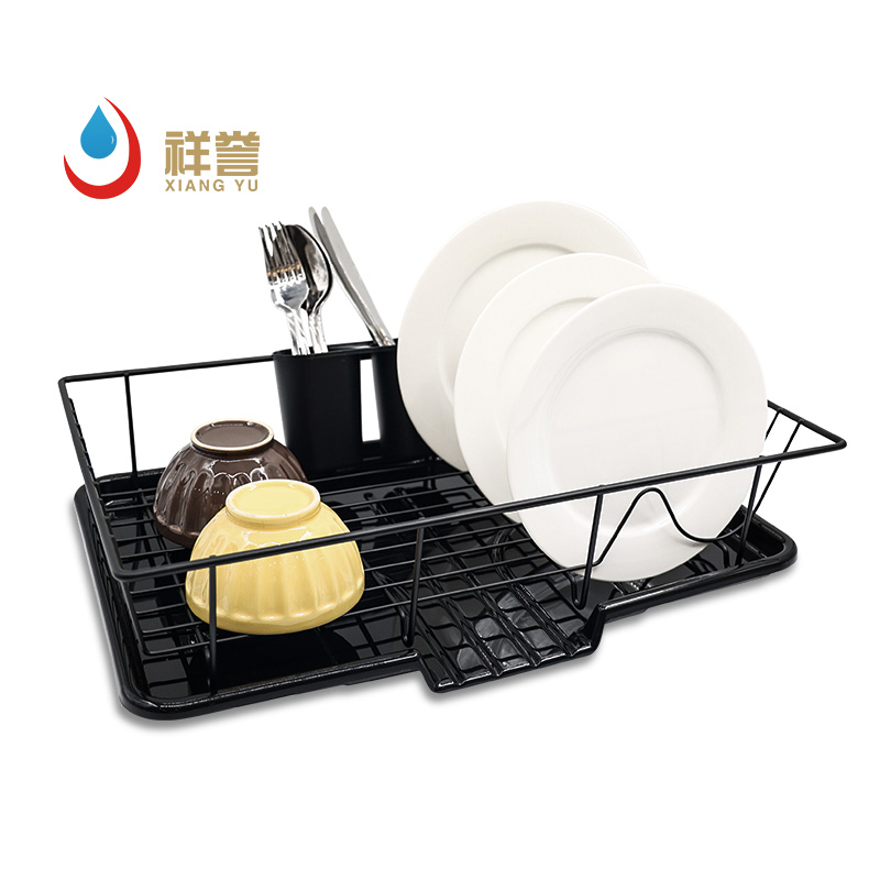 Metal Dish Rack Drainer with Drying Board