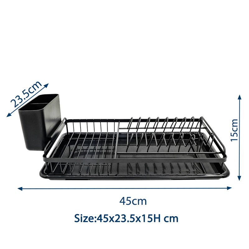 Iron Single Layer Dish Drainer