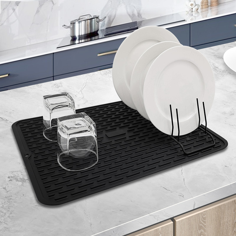 Compact Silicone Dish Drainer