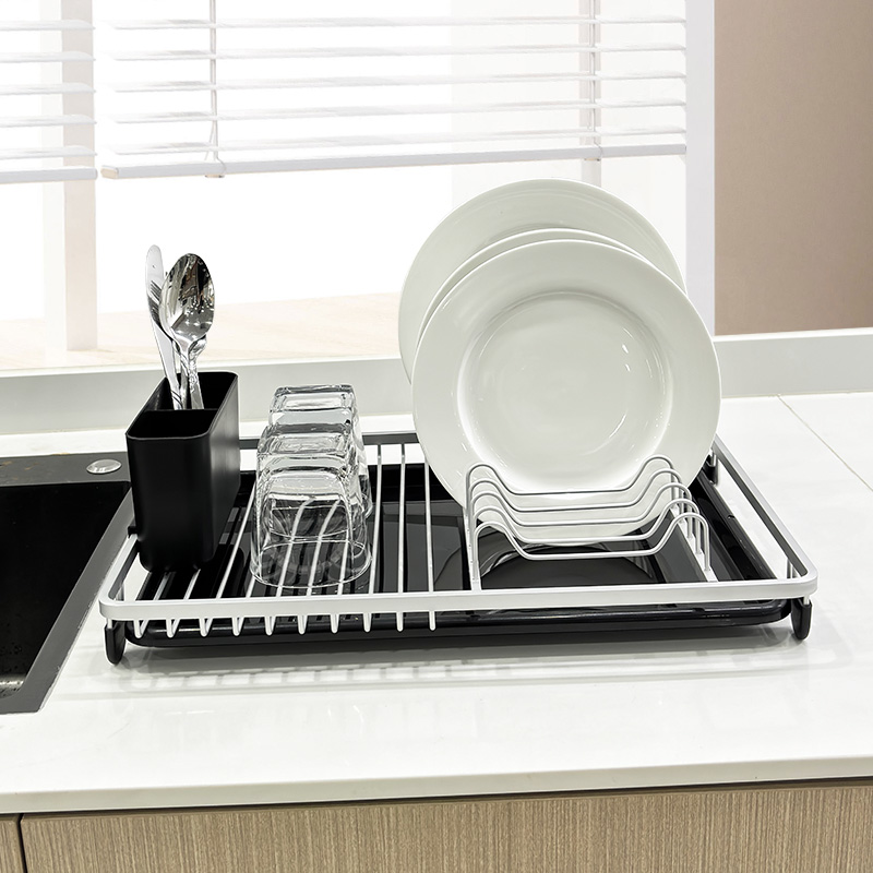 Aluminum Single layer Dish Rack