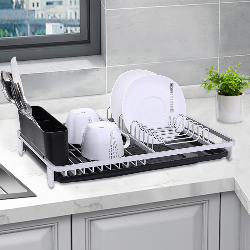 Aluminum Single layer Dish Rack