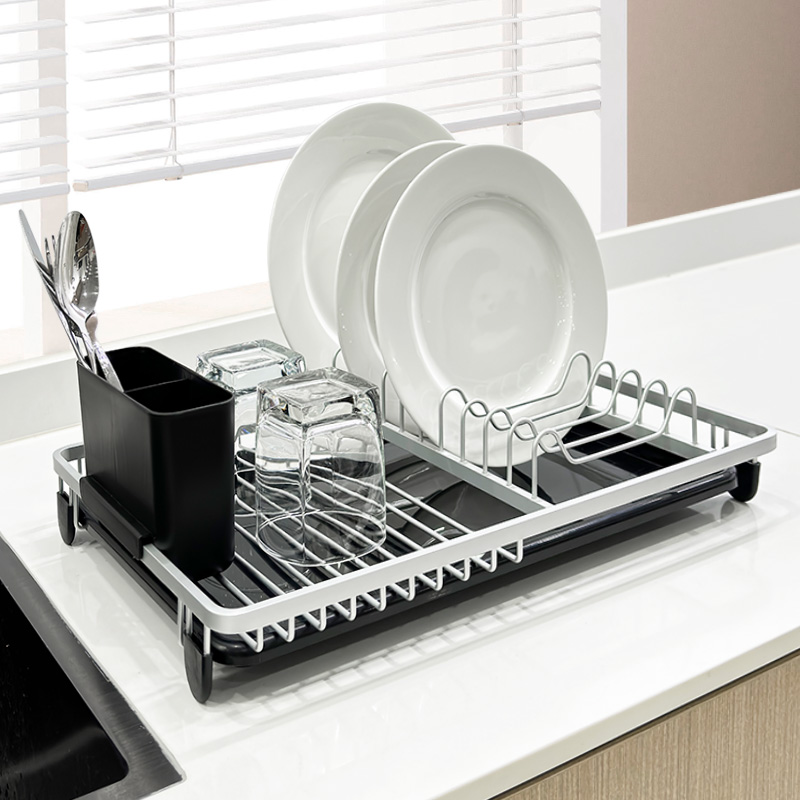 Aluminum Single layer Dish Rack