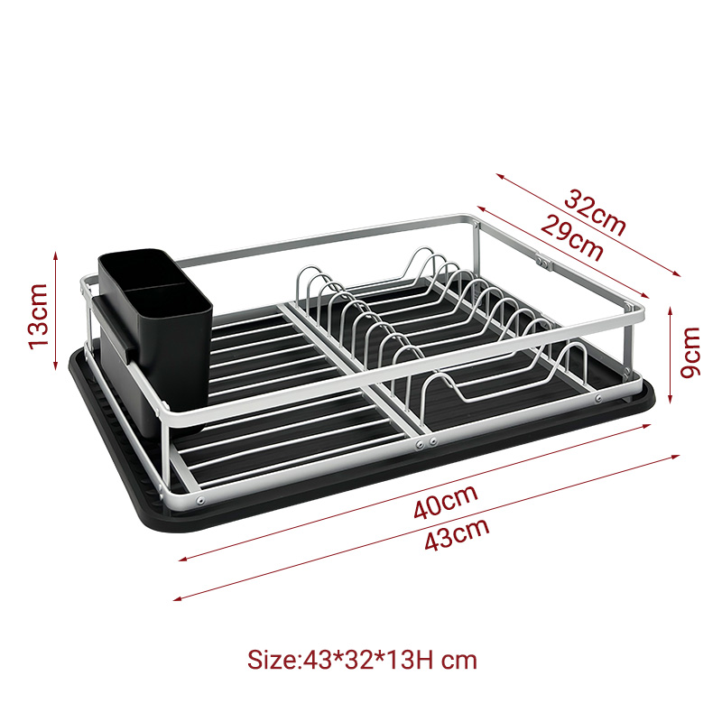 Aluminum Detachable Dish Rack