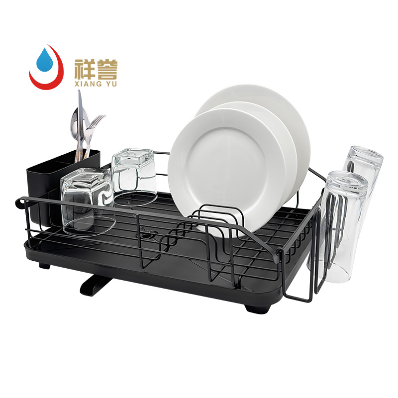 Iron Single Layer Dish Drying Drainer