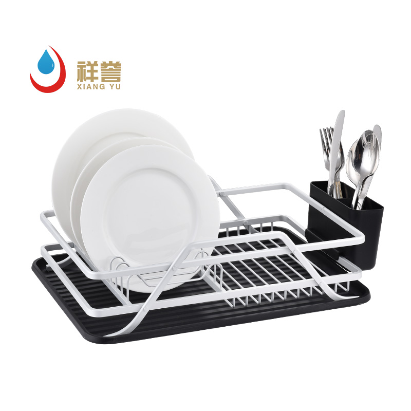 Modern Aluminum Dish Drying Rack for Holding Plates