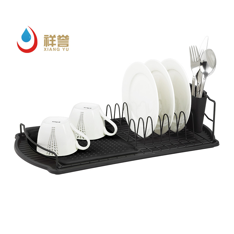 1 Tier Dish Drying Rack With Tray