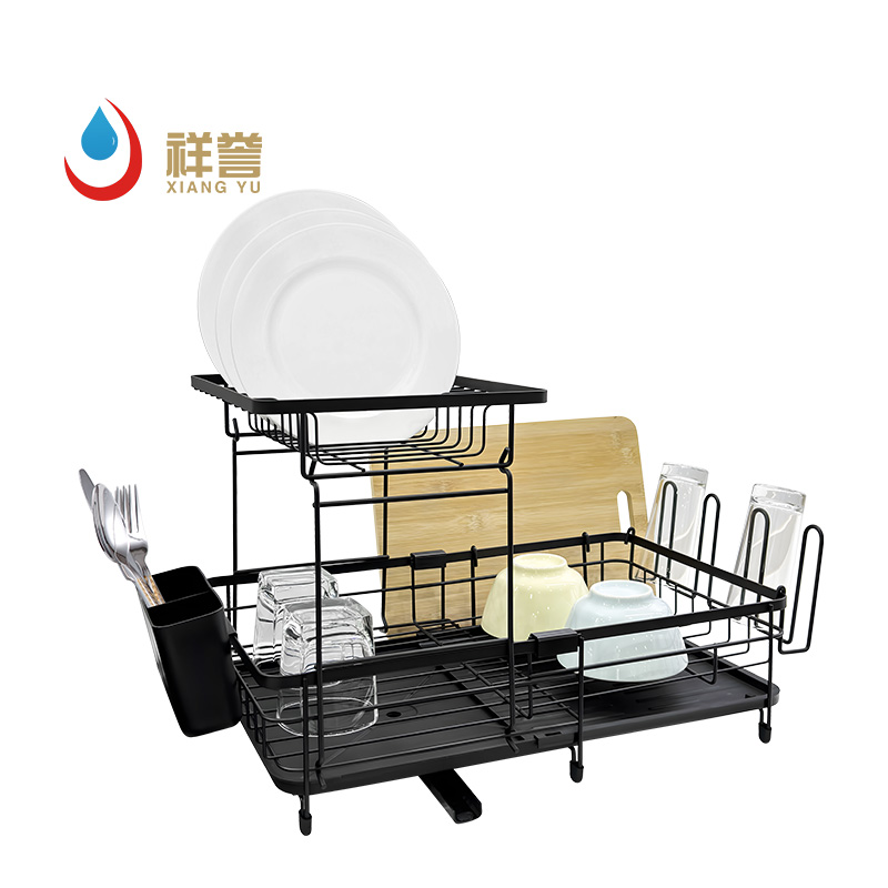 Expandable Double Layers Dish Drying Drainer