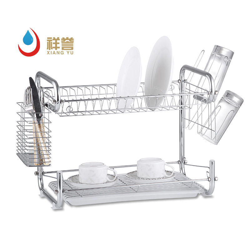 Kitchen 2 Tiers Dish Drying Rack