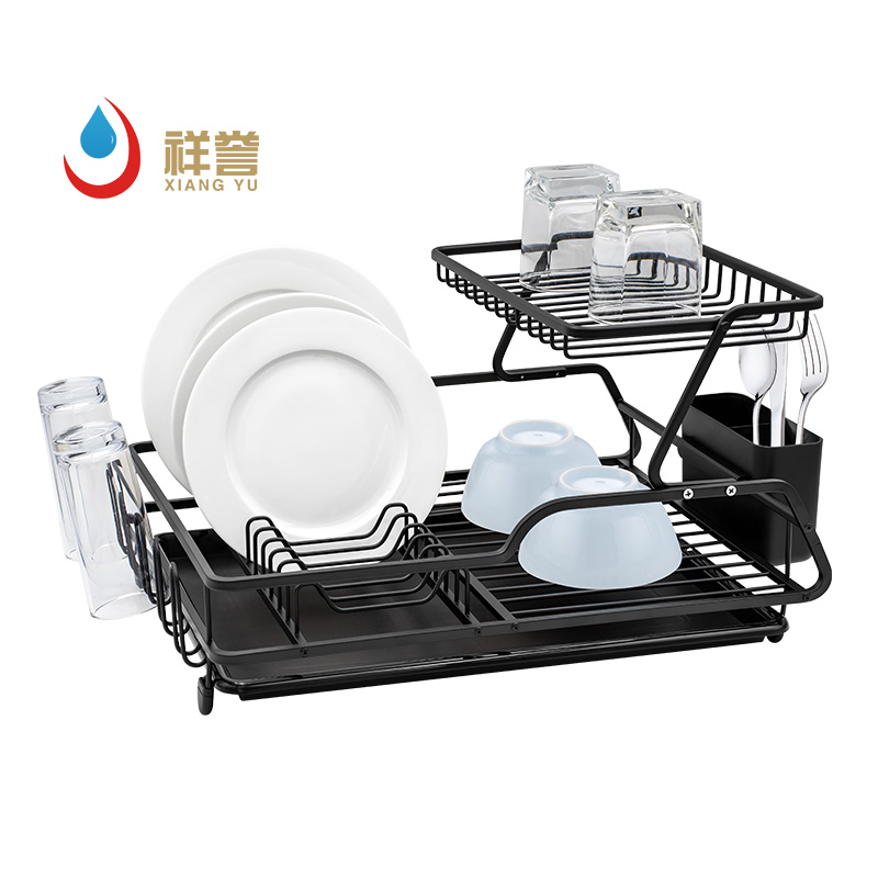 Aluminum Double Tier Drying Rack