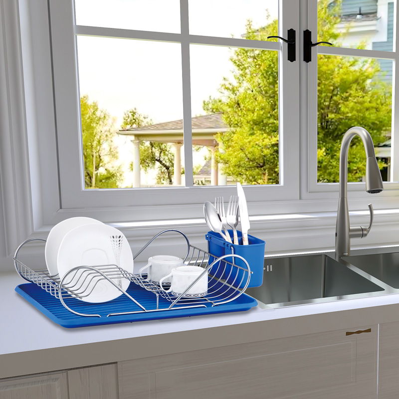 Single-Layer Cast Iron Dish Rack