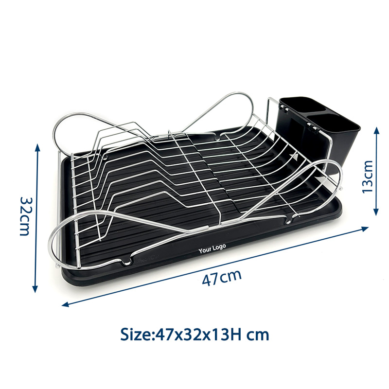 Single-Layer Cast Iron Dish Rack