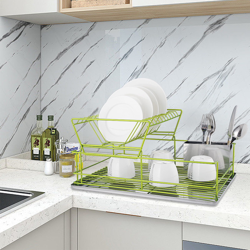 Double Tier Stainless Steel Drainer