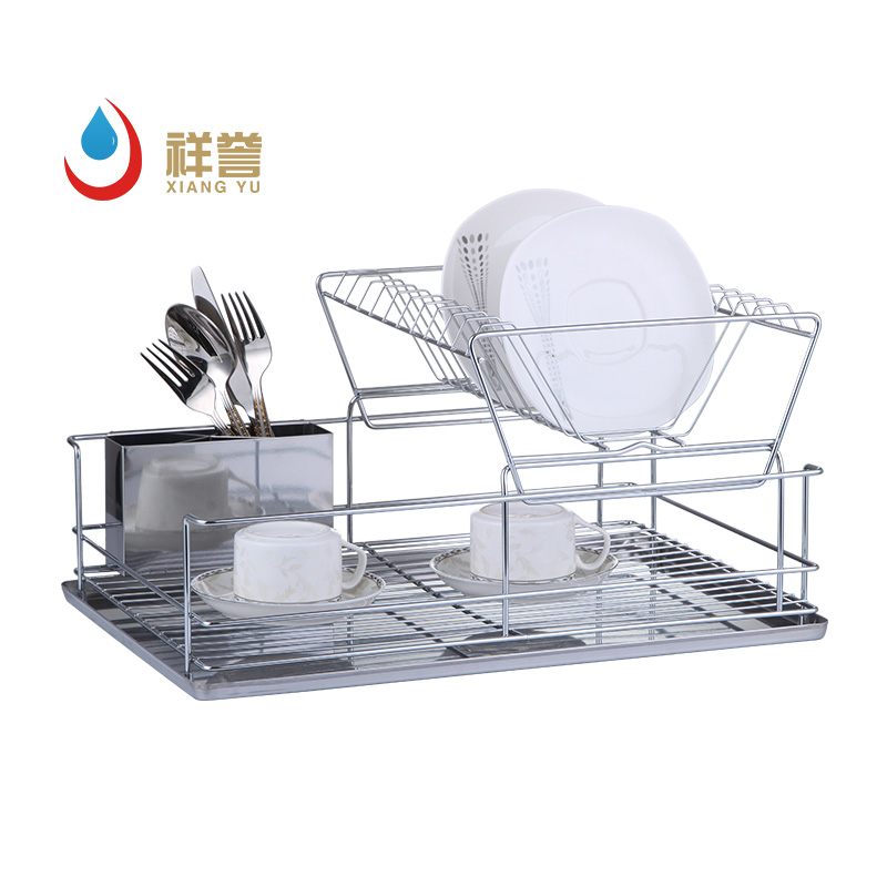 Double Tier Stainless Steel Drainer