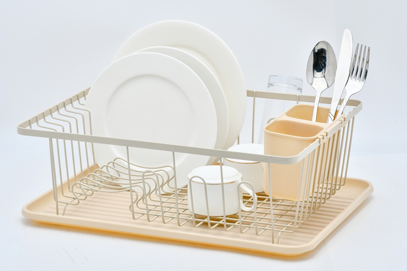 Kitchen Sink Drain Rack with Utensil Holder