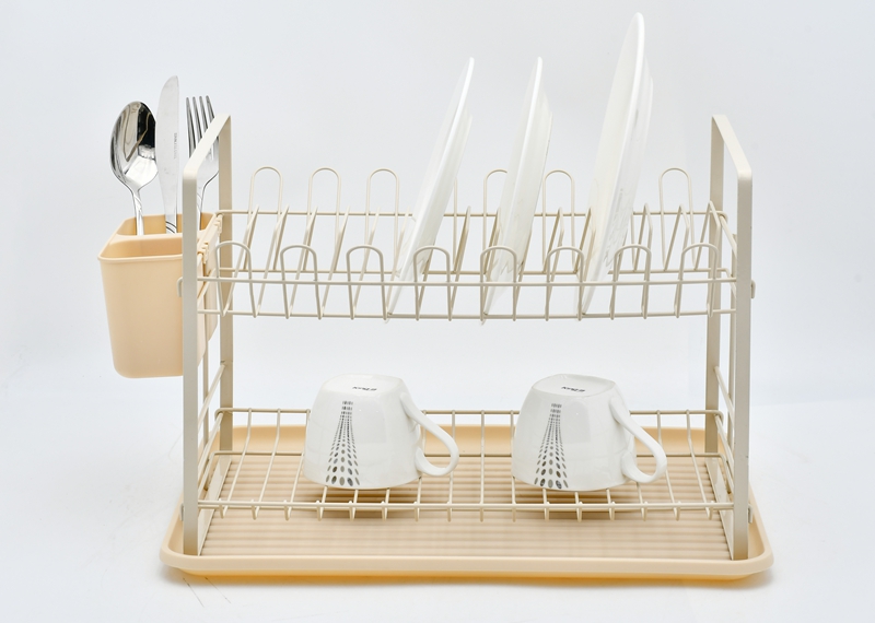 Iron Kitchen Dish Drainer Organizer