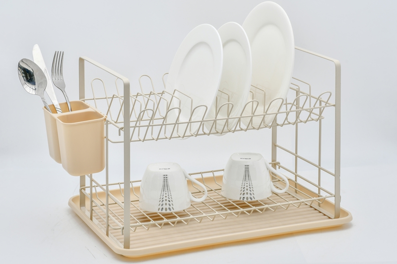 Iron Kitchen Dish Drainer Organizer