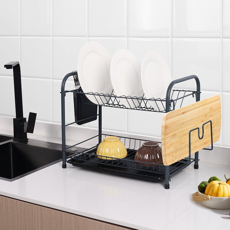 2 Tier Rust Proof Dish Rack