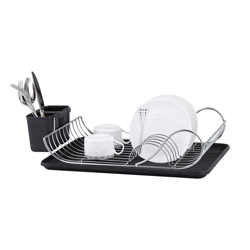 Dish Draining Rack with Tray
